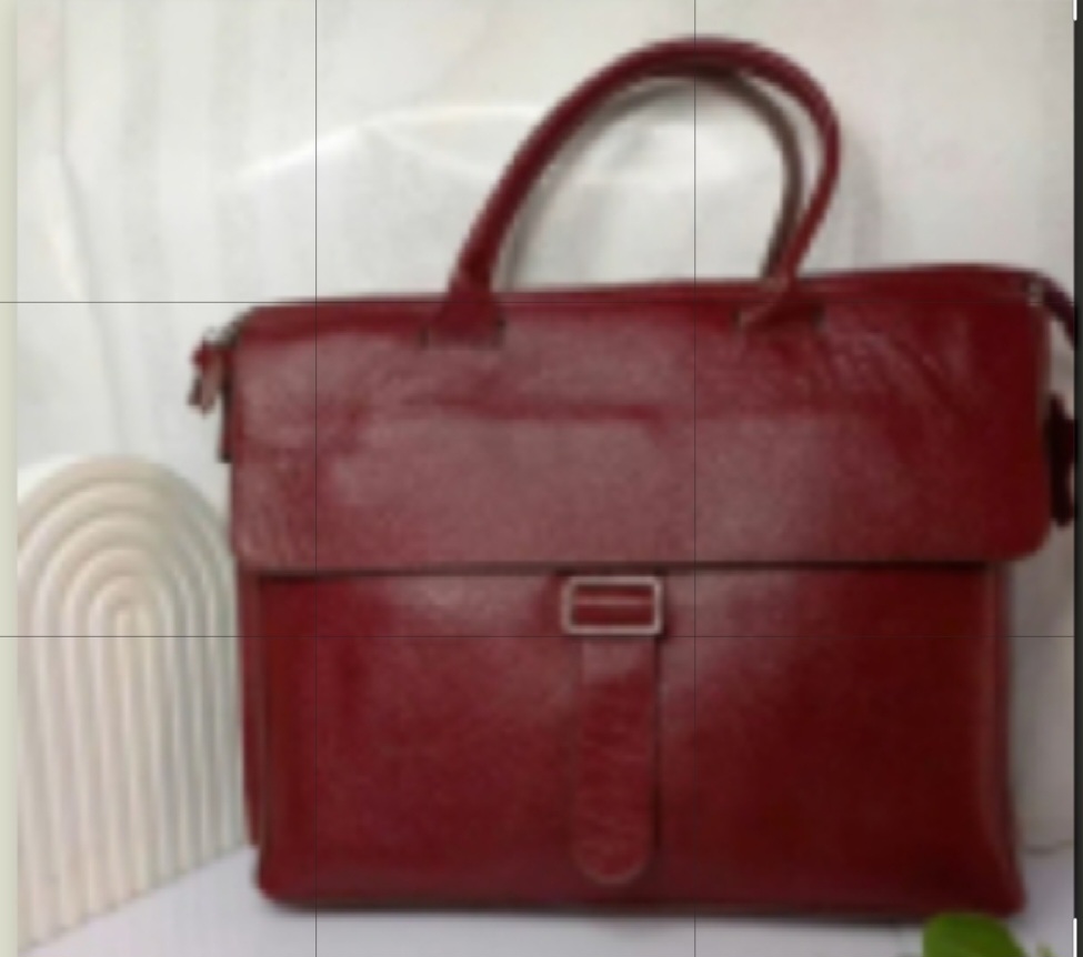 کیف چرم دستی دستدوز